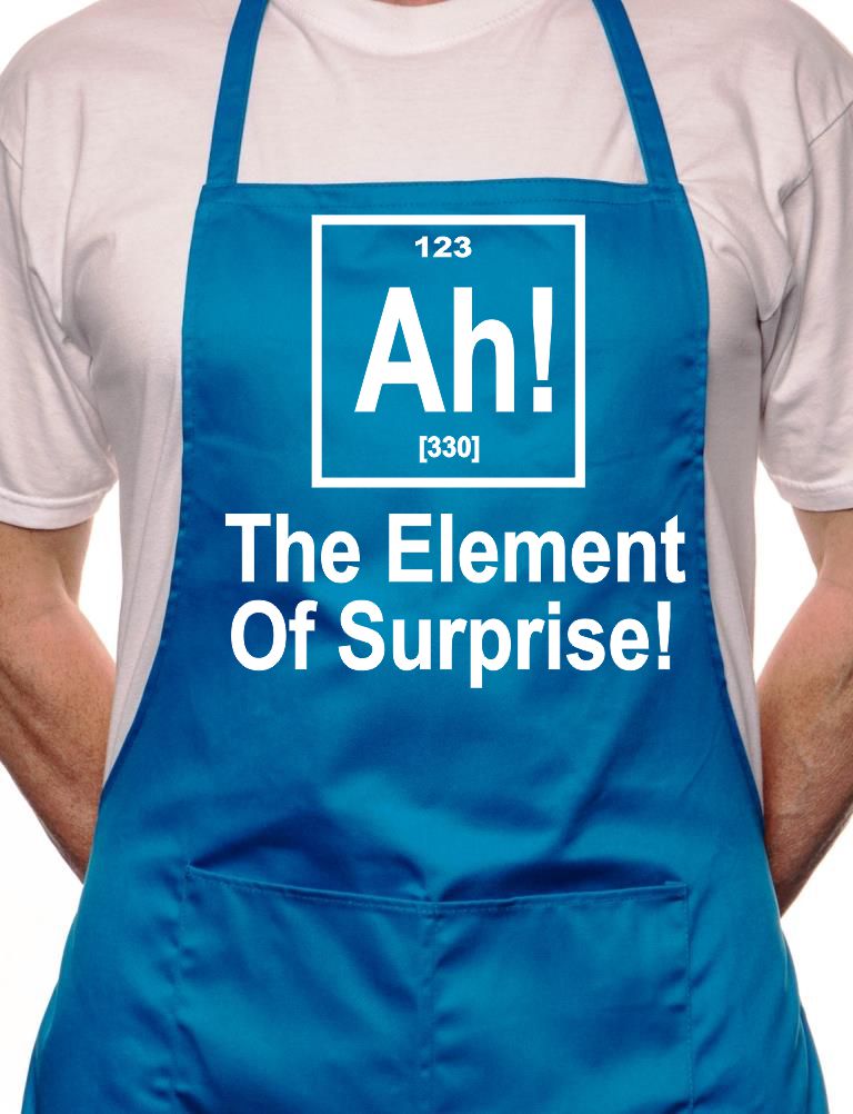 Element Of Surprise BBQ Cooking Apron