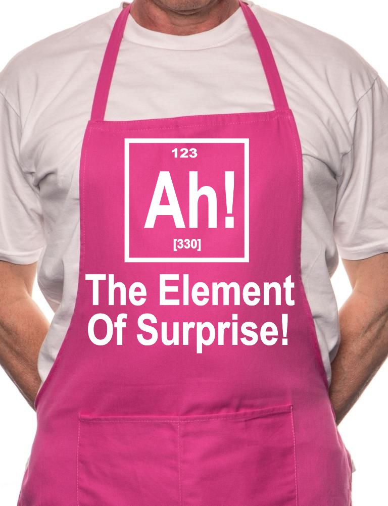 Element Of Surprise BBQ Cooking Apron