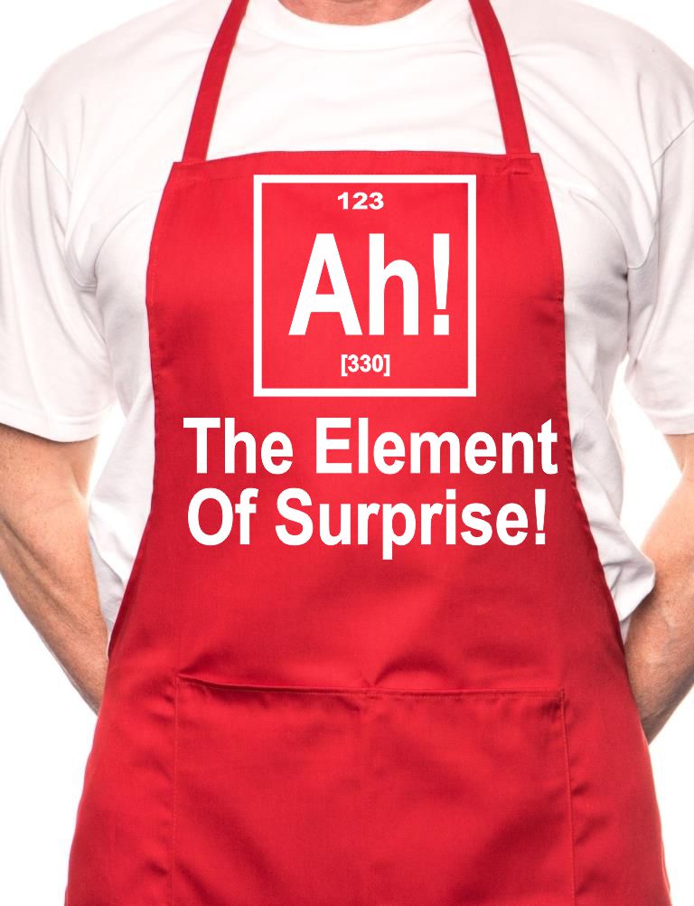 Element Of Surprise BBQ Cooking Apron