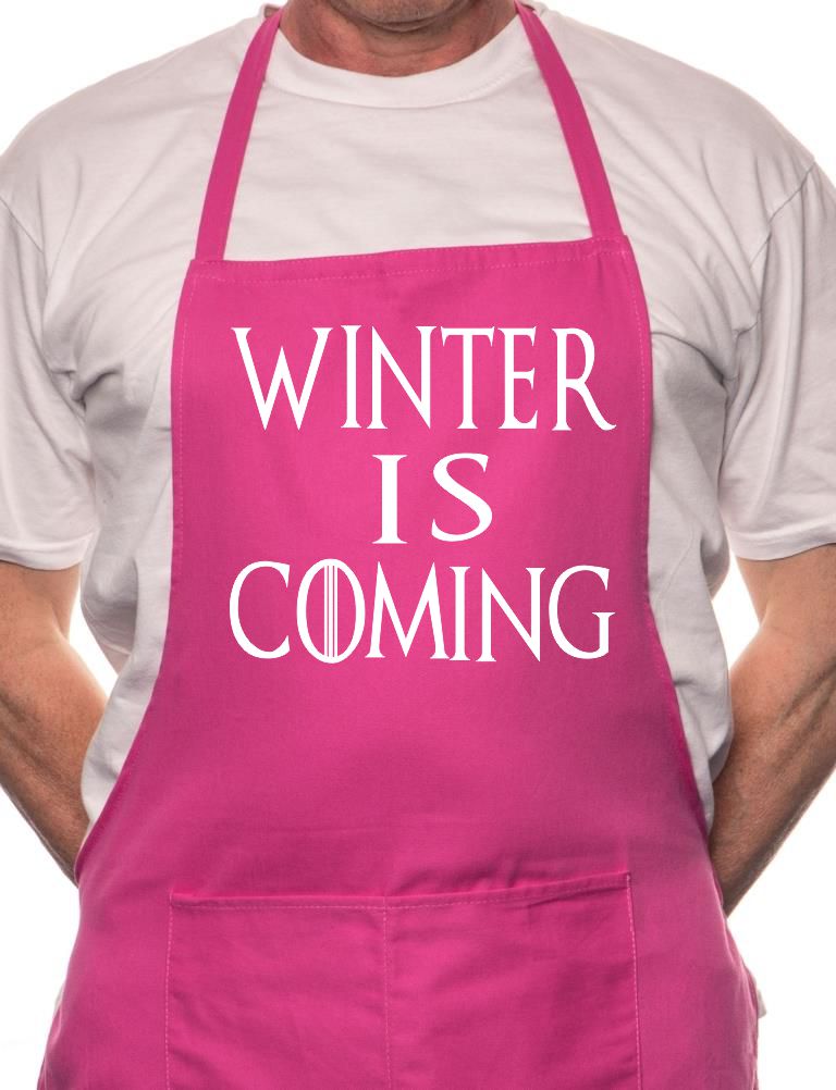 Winter Is Coming Games Thrones BBQ Cooking Apron