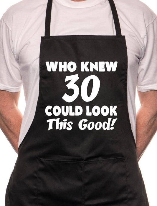 21st Birthday Who Knew 21 BBQ Cooking Apron Pink