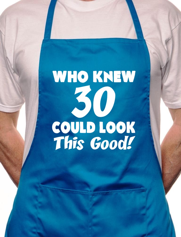 21st Birthday Who Knew 21 BBQ Cooking Apron Pink