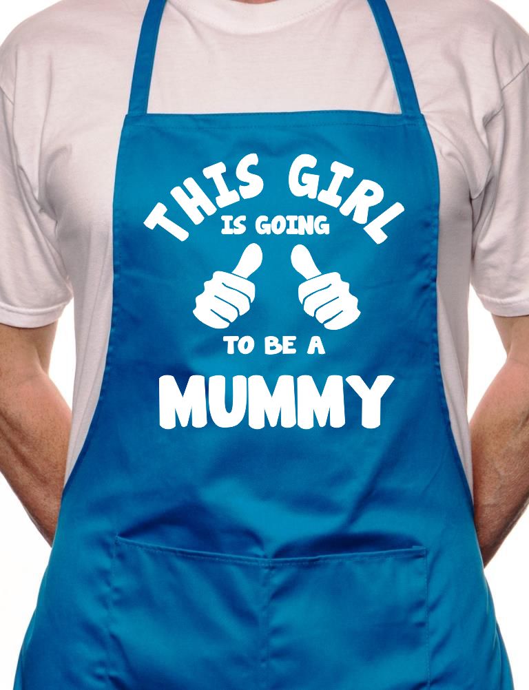Adult This Girl Going To Be Mummy BBQ Cooking Funny Novelty Apron