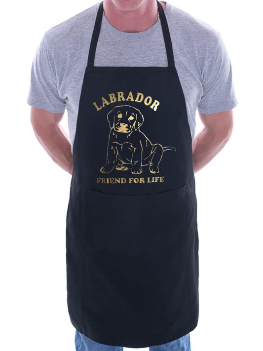 Labrador Dog Lover Gift BBQ Cooking Apron