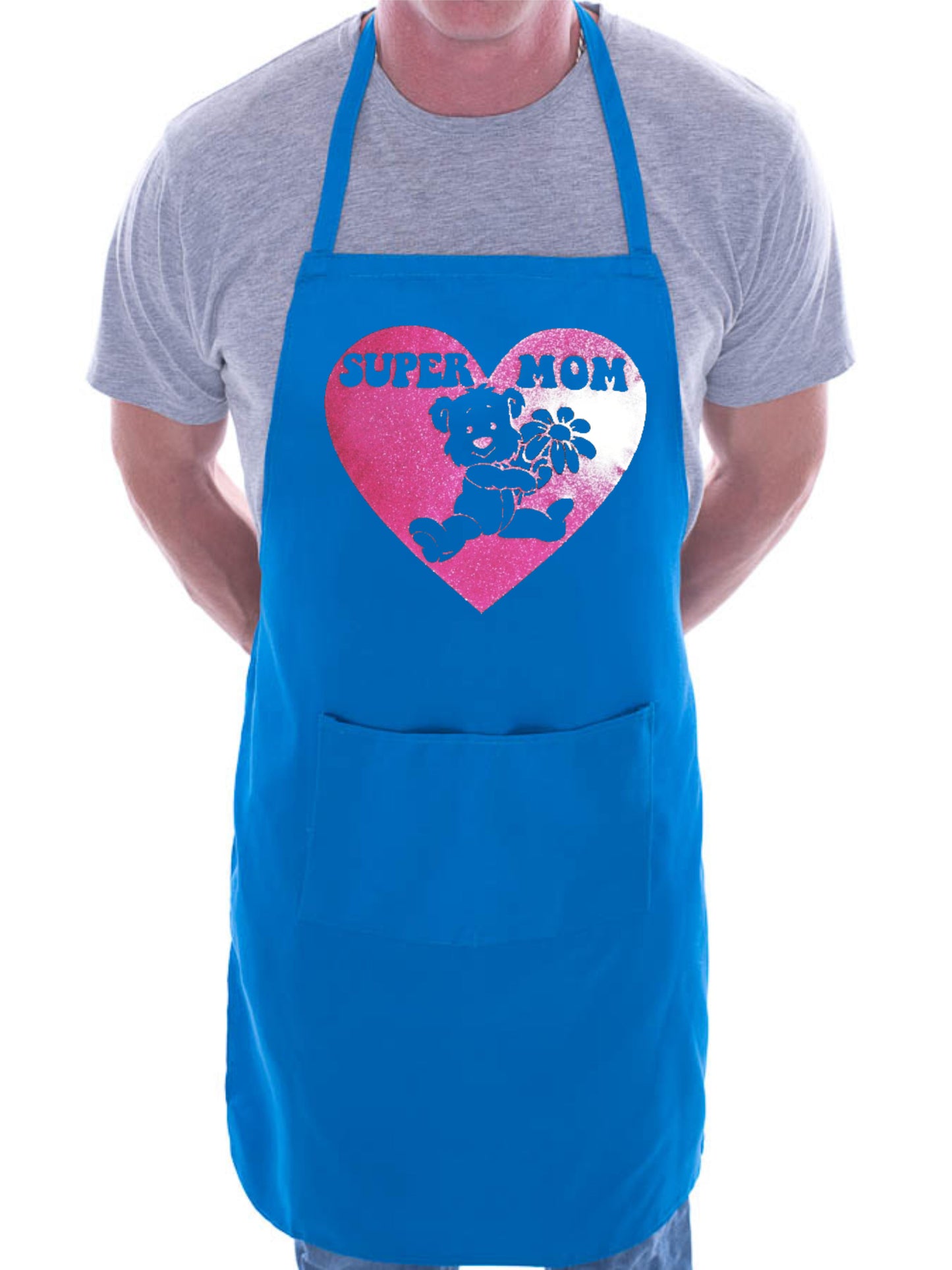 Super Mom Birthday BBQ Cooking Apron