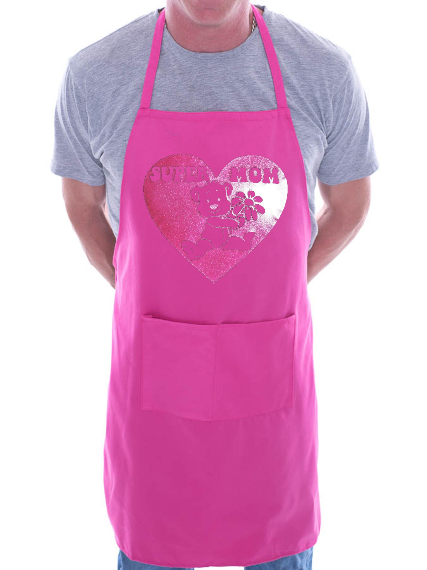 Super Mom Birthday BBQ Cooking Apron