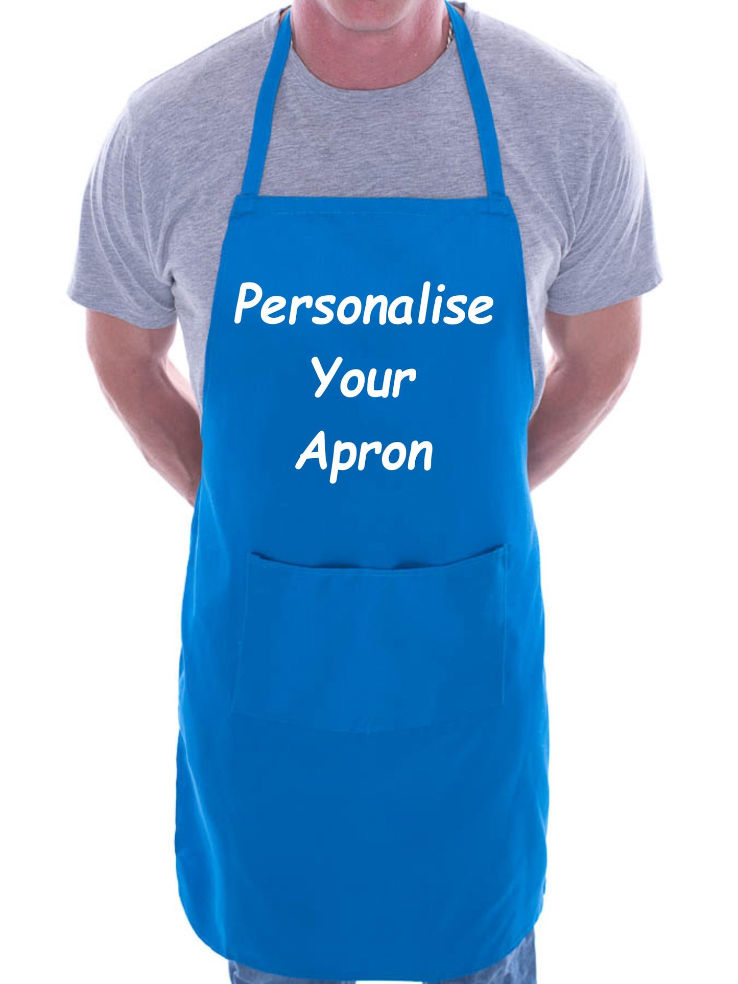 Personalise Your own Apron Your Text Here Any Words here BBQ Cooking