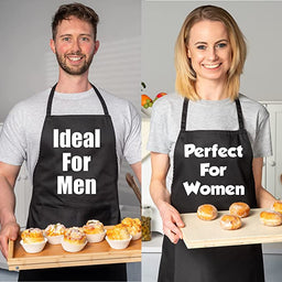 Proud New Dad It’s Twins New Baby Apron Novelty Baking BBQ Cooking