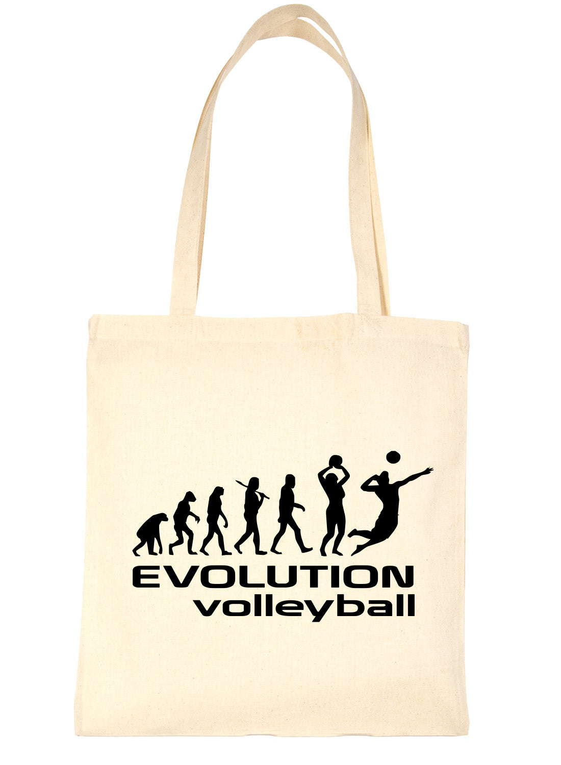 Evolution Of Volleyball Bag For Life Shopping Tote Bag Ladies Gift