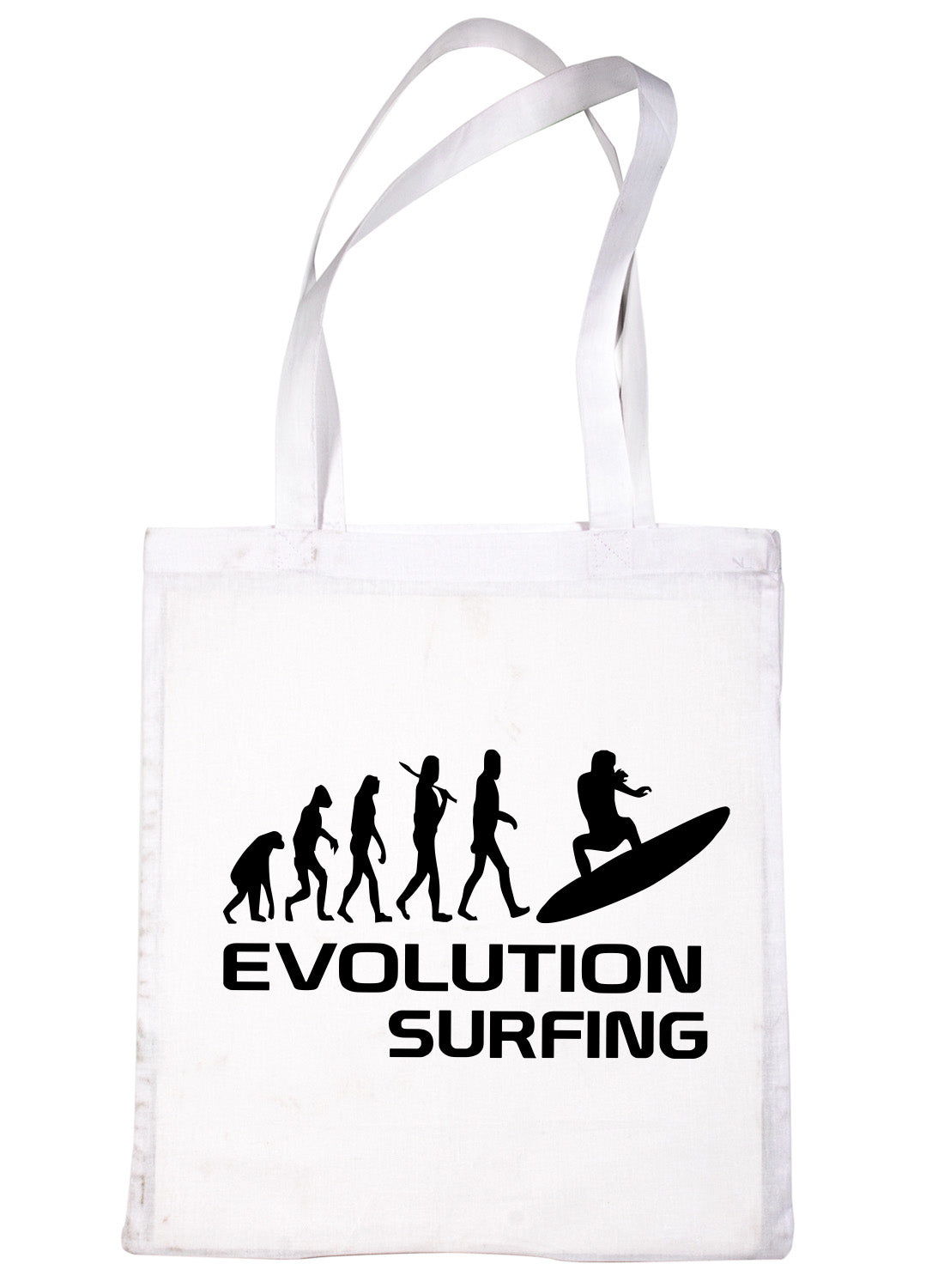 Evolution Of Surfing Watersports Bag For Life Shopping Tote Bag Ladies Gift