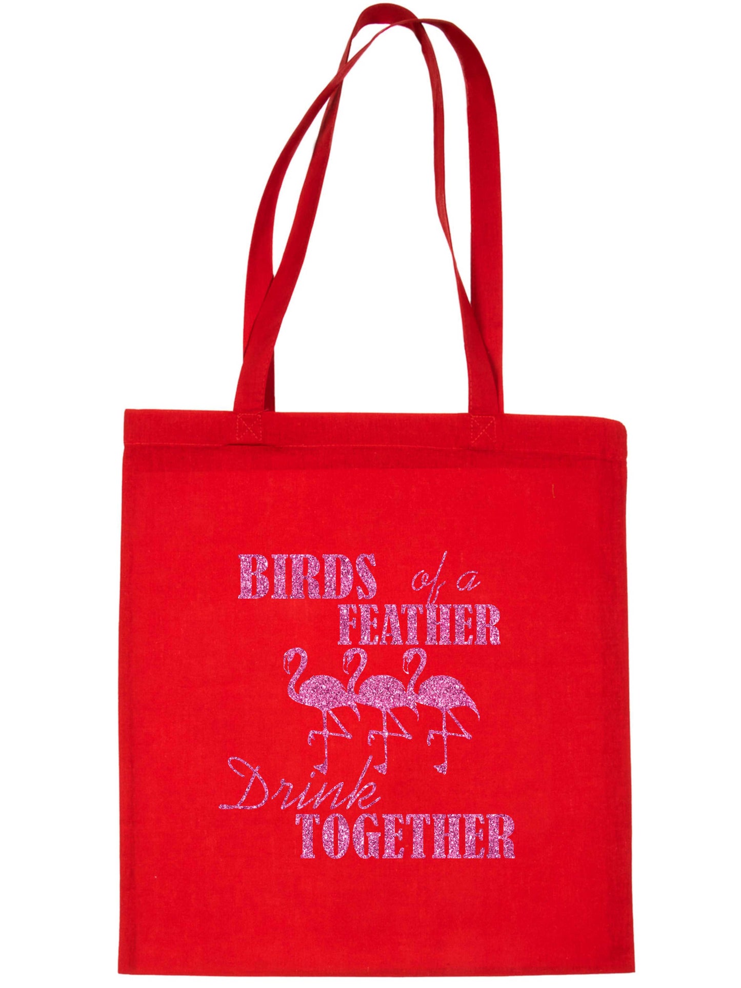 Birds Of A Feather Wedding Favour Bags Hen Party Gift Funny Shopping Tote Bag