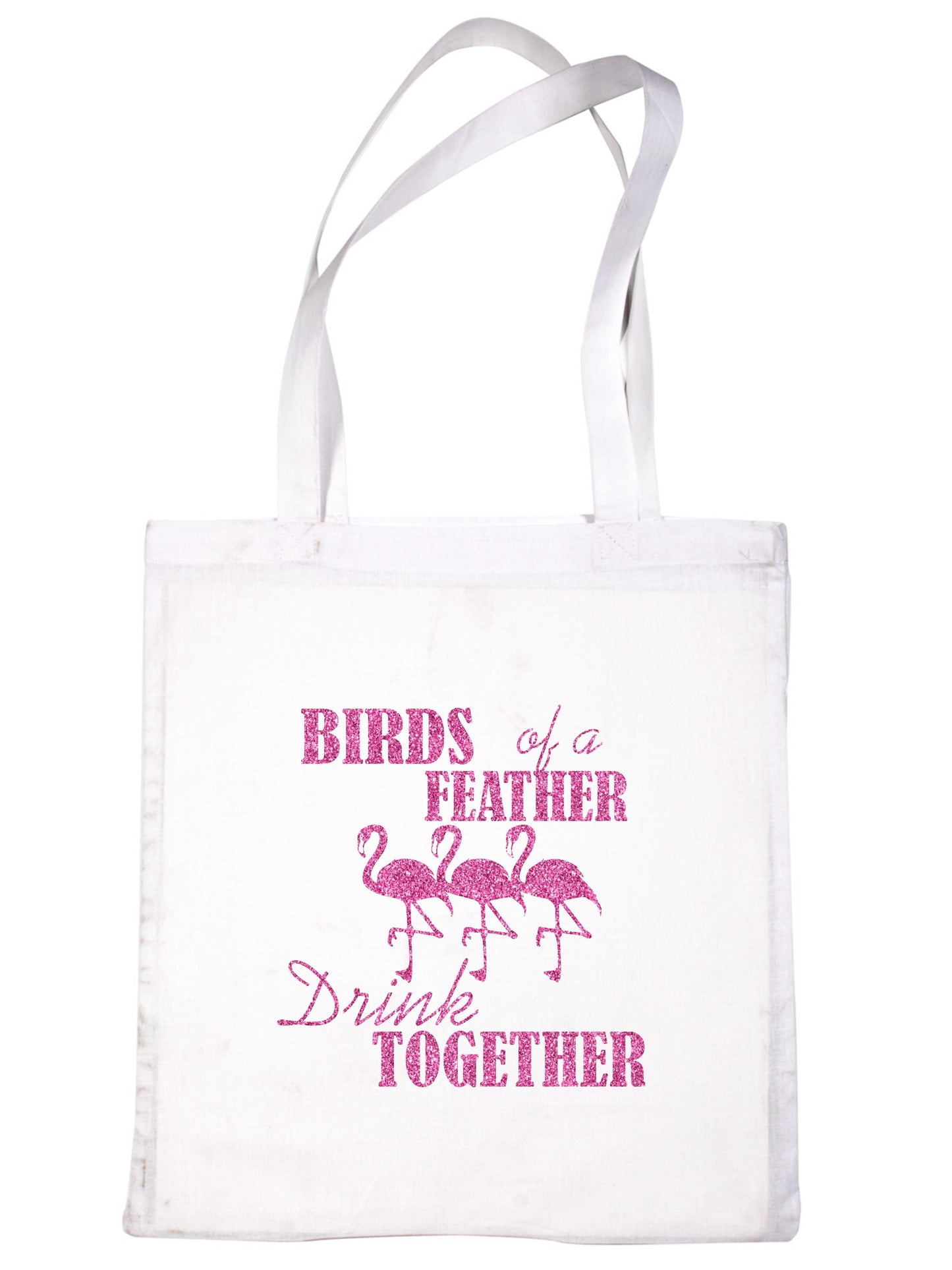Birds Of A Feather Wedding Favour Bags Hen Party Gift Funny Shopping Tote Bag