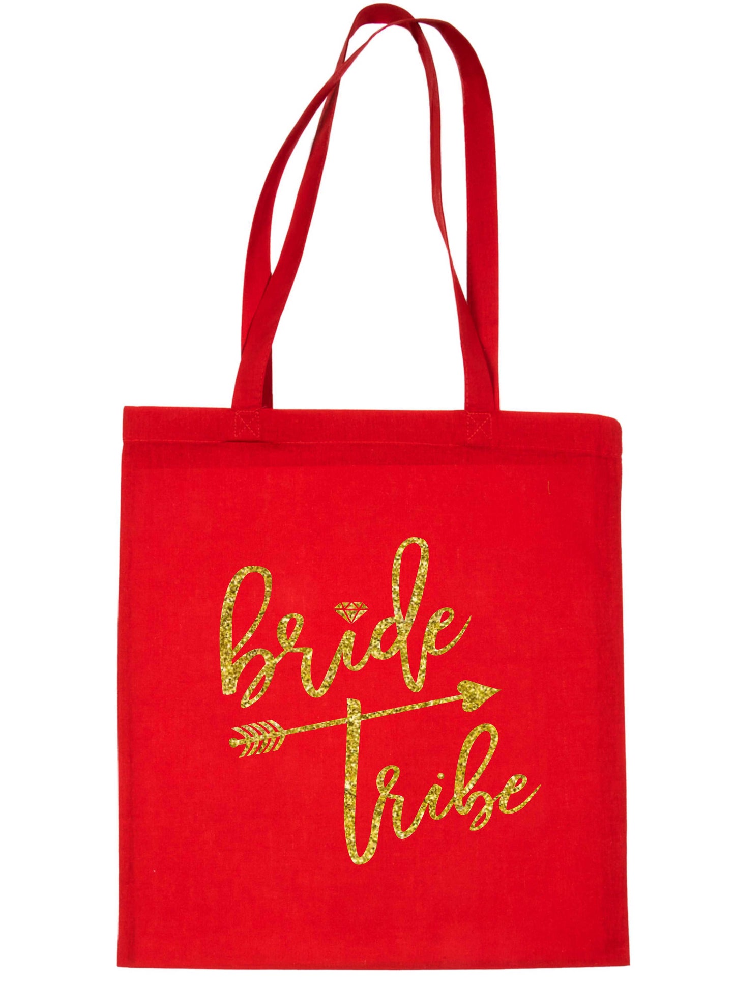 Bride Tribe Diamond Wedding Favour Bags Hen Party Gift Funny Shopping Tote