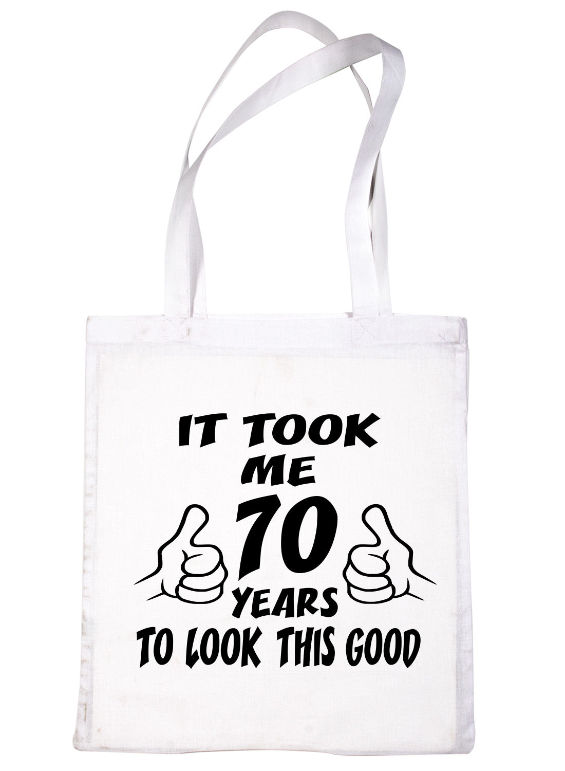 Birthday It Took 70 Years To Look This Good Shopping Tote Bag Ladies Gift