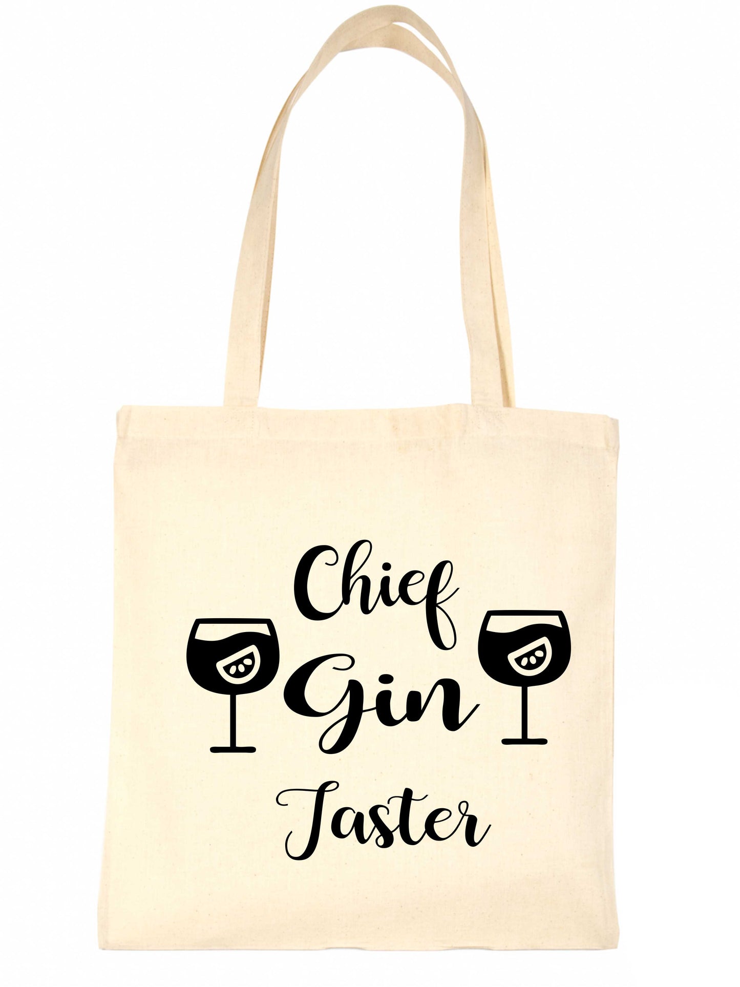 Chief Gin Taster Drinking Funny Reusable Shopping Tote Bag