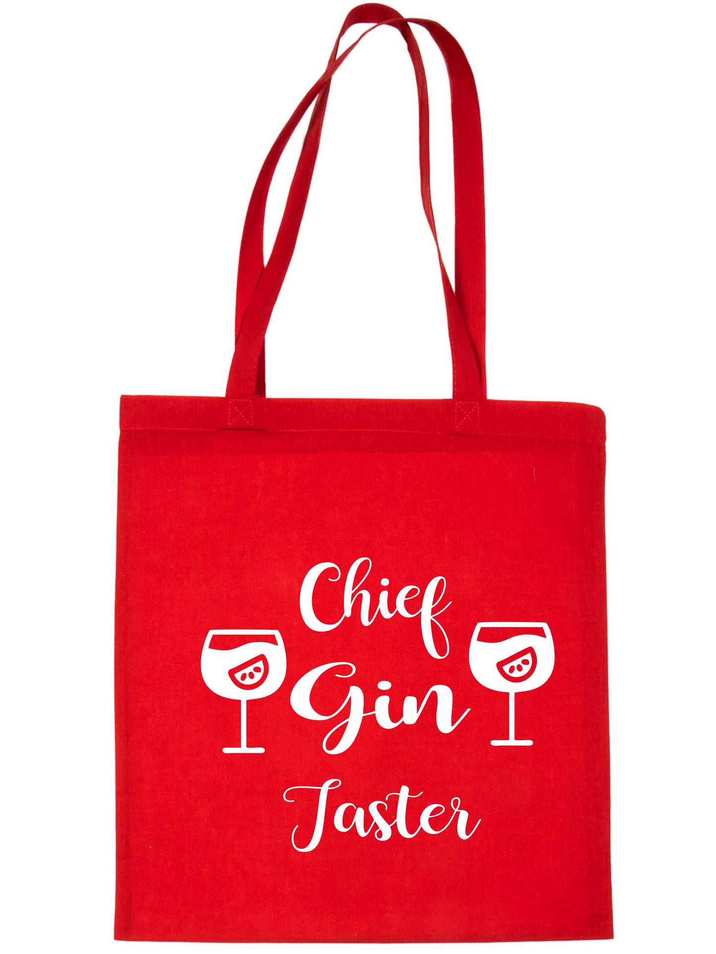 Chief Gin Taster Drinking Funny Reusable Shopping Tote Bag