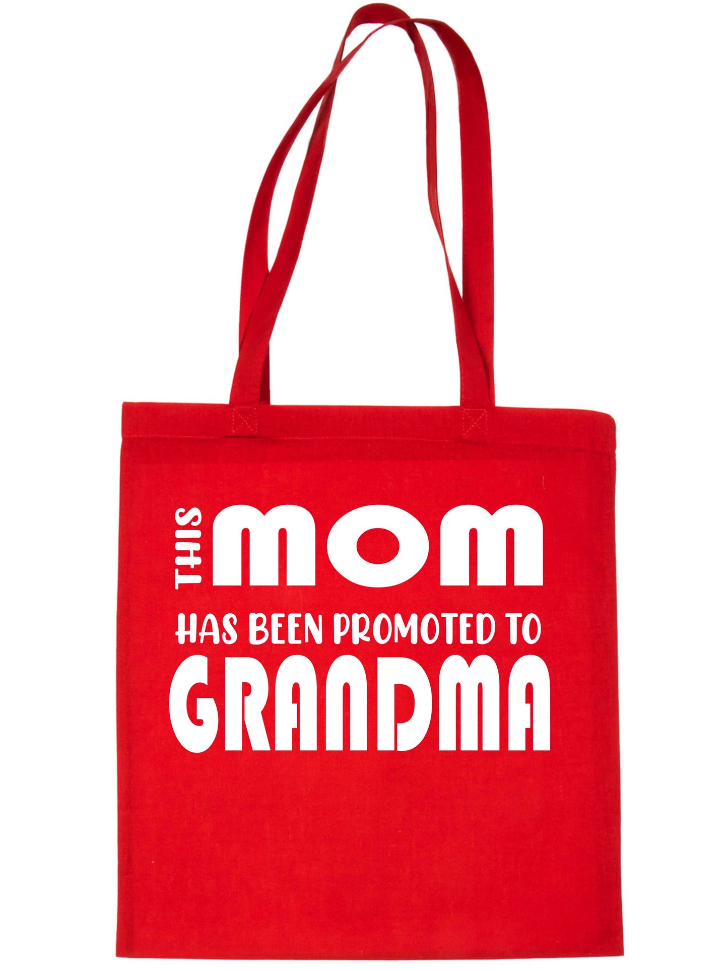 This Mom Has Been promoted To Grandma Funny Bag For Life Shopping Tote Bag