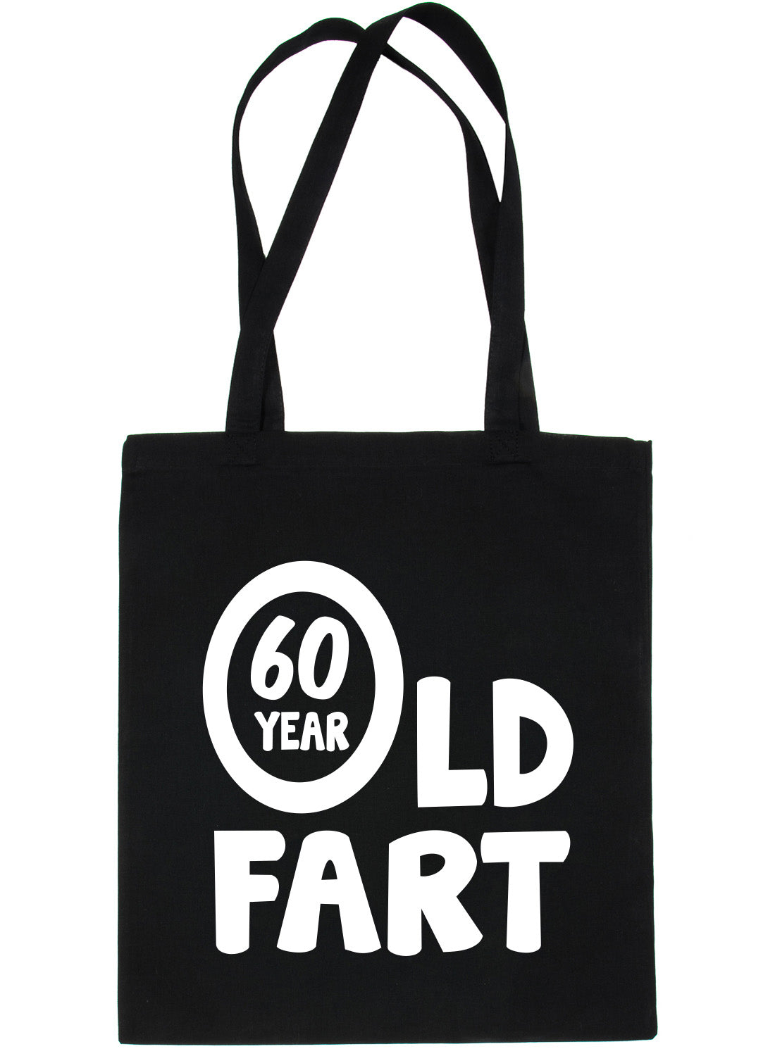 60 Year Old Fart Birthday Funny Shopping Tote Bag Ladies Gift