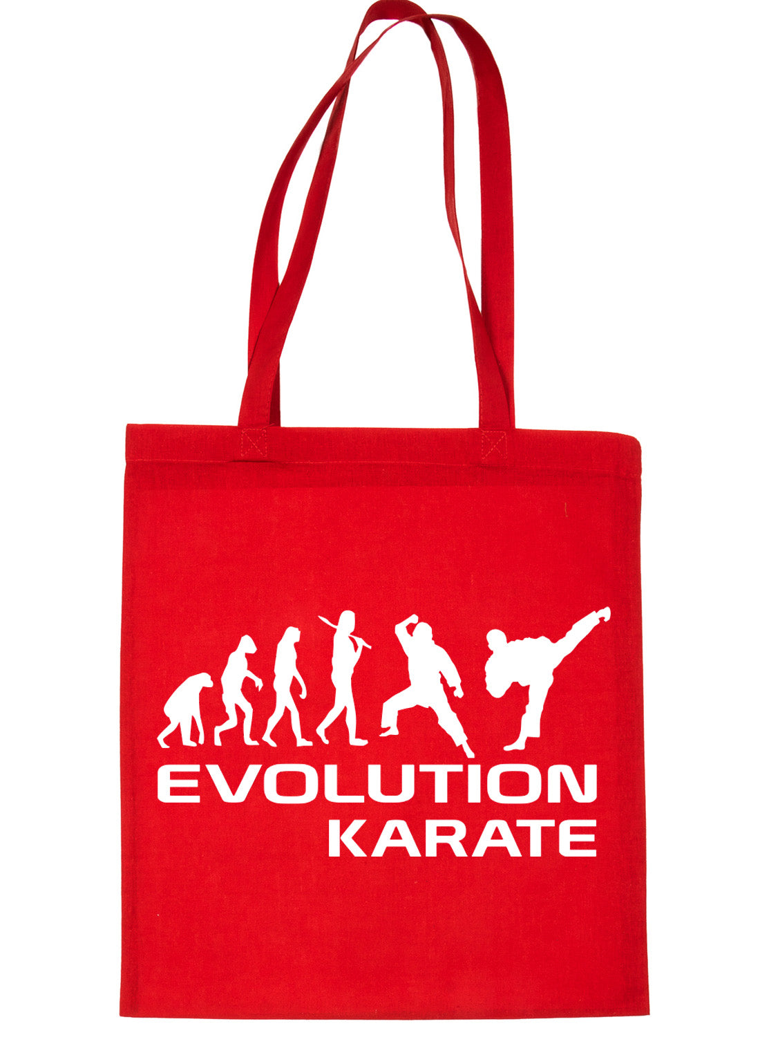 Evolution Of Karate Martial Arts Funny Shopping Tote Bag Ladies Gift