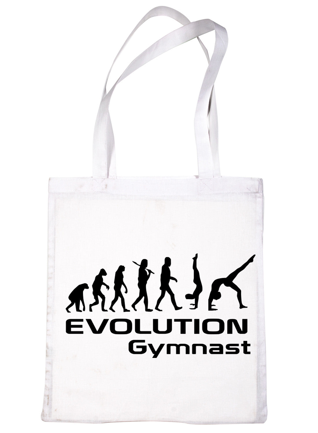 Evolution Of Gymnast Gymnastics Shopping Tote Bag Ladies Gift