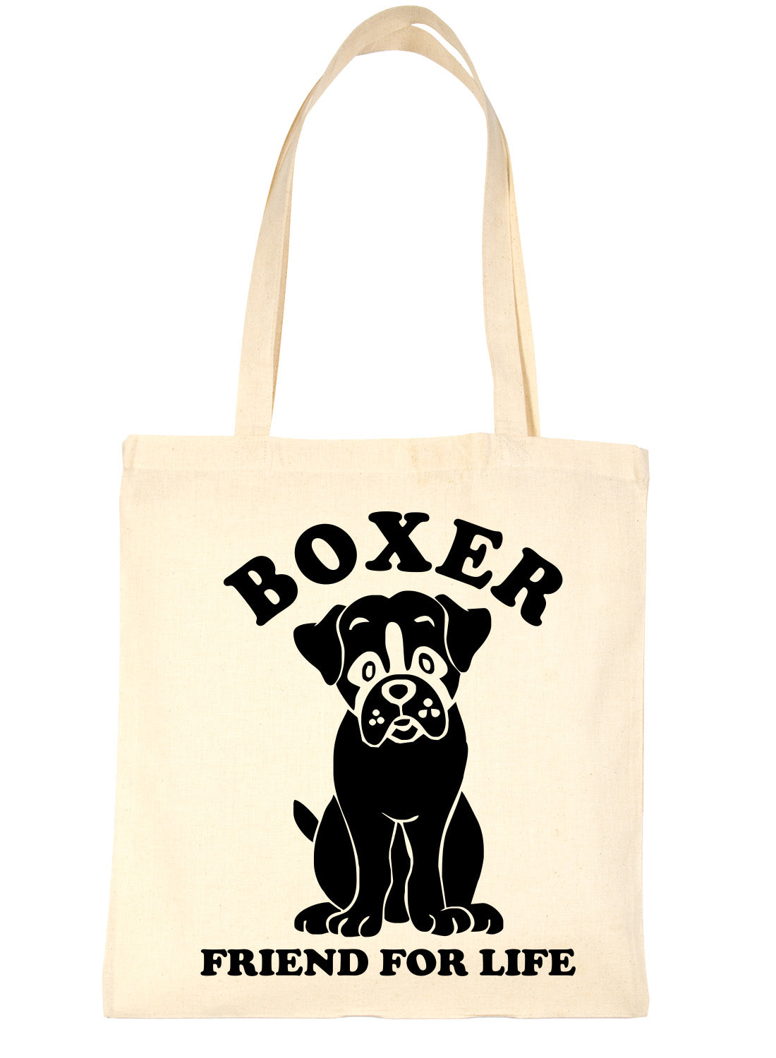 Boxer Dog Lover Funny Shopping Tote Bag Ladies Gift