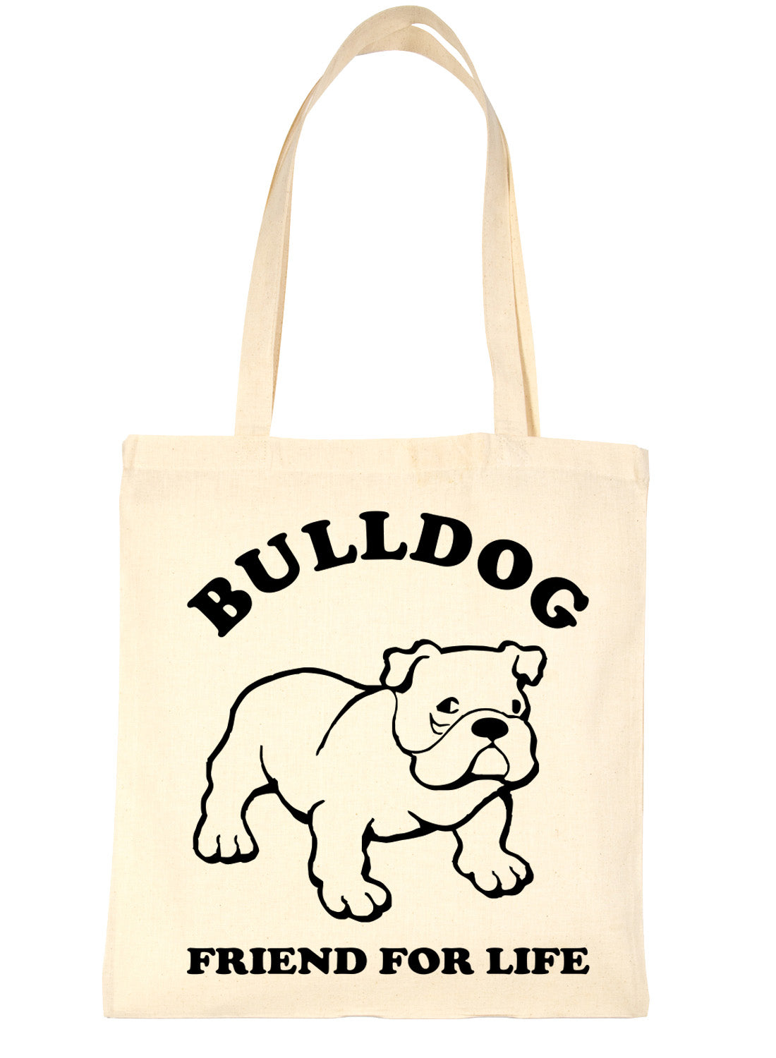 Bulldog Dog Lover Funny Shopping Tote Bag Ladies Gift