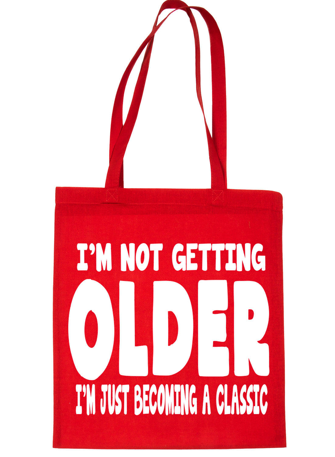 I'm Not Getting Older Birthday Shopping Tote Bag Ladies Gift