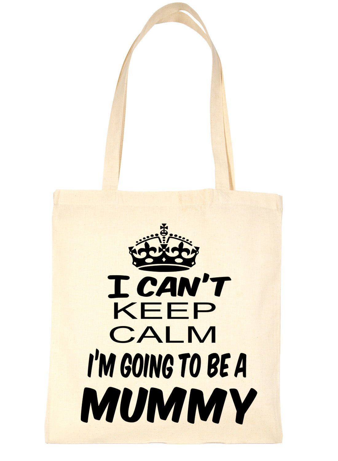 Keep Calm I'm Going To Be Mummy Mother Shopping Tote Bag For Life Ladies Gift