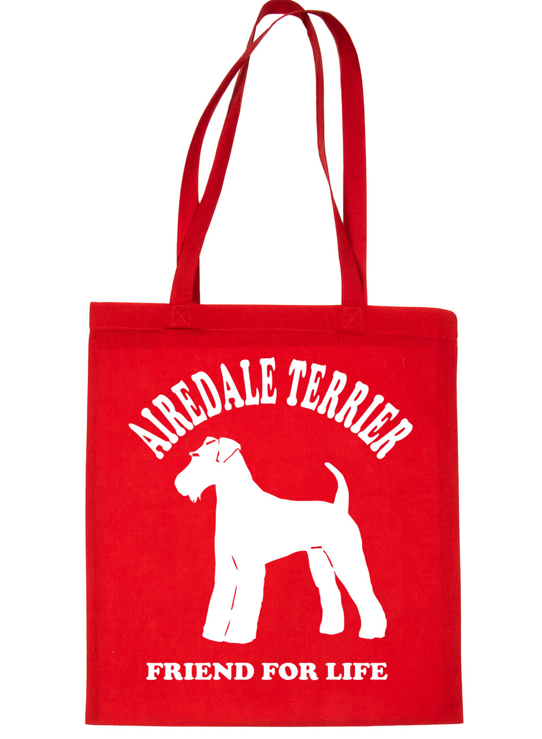 Airedale Terrier Dog Lover Shopping Tote Bag For Life