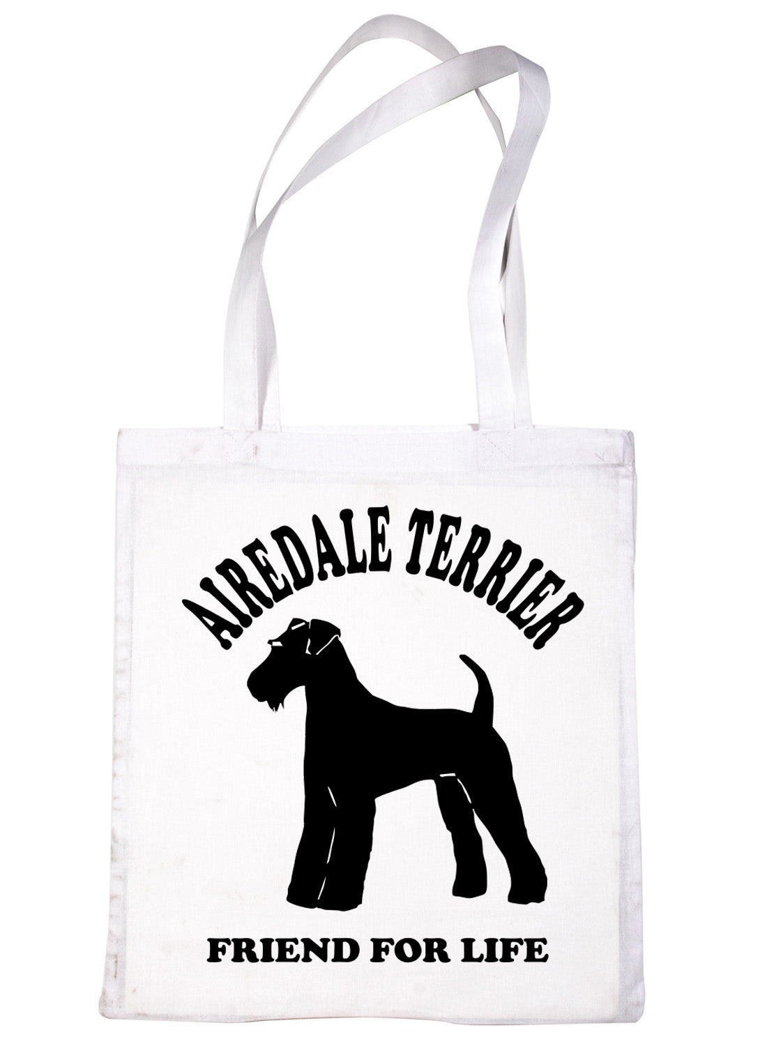 Airedale Terrier Dog Lover Shopping Tote Bag For Life