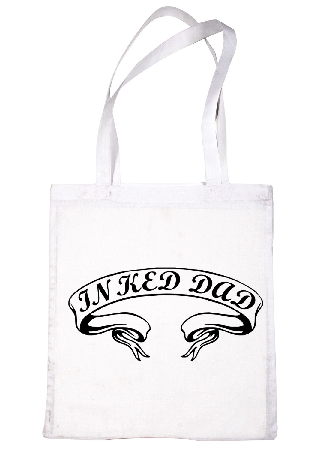 Inked Dad Tattoo Tats Shopping Tote Bag For Life