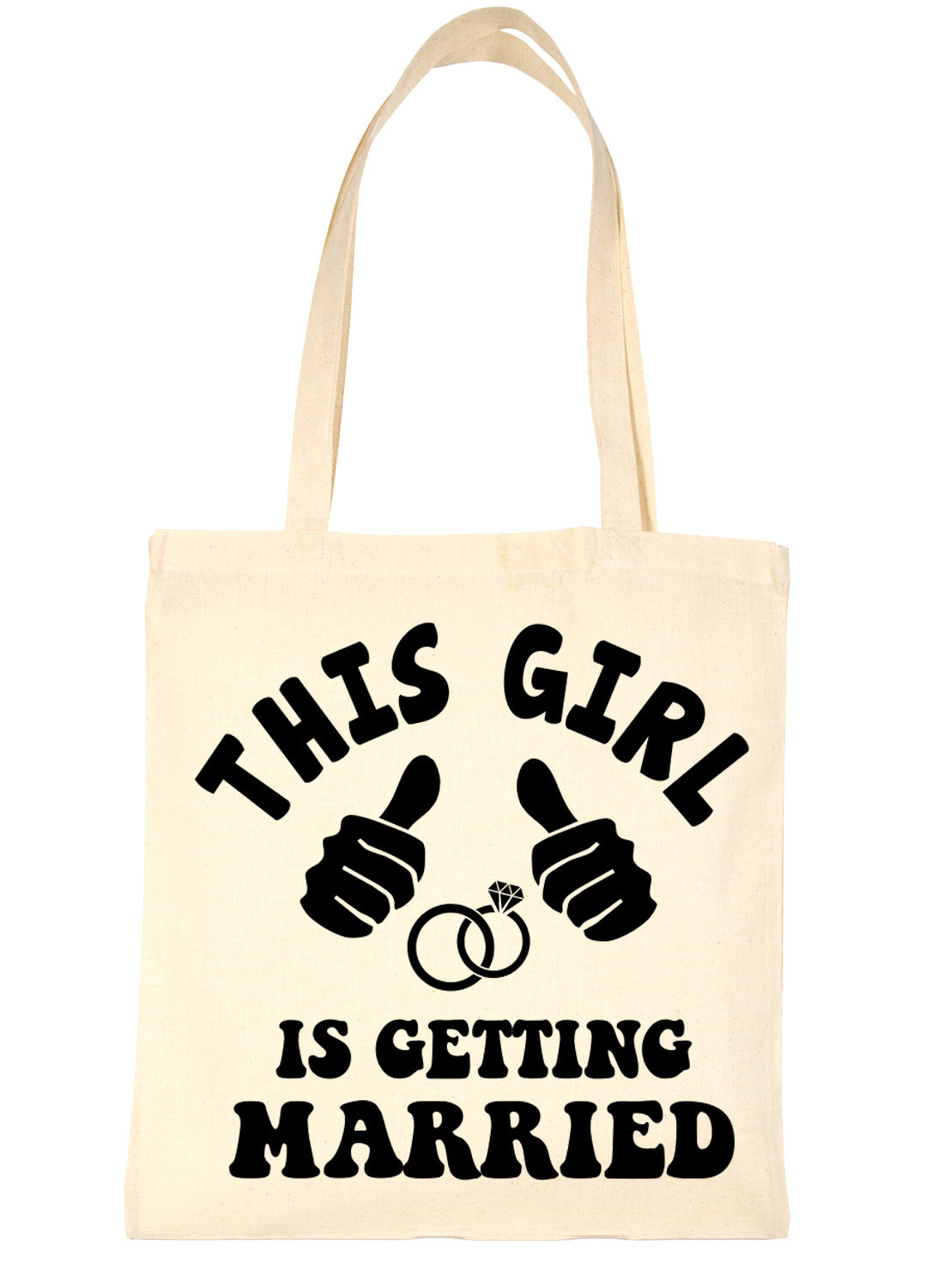 This Girl Is Getting Married Wedding Hen Party Shopping Tote Bag For Life