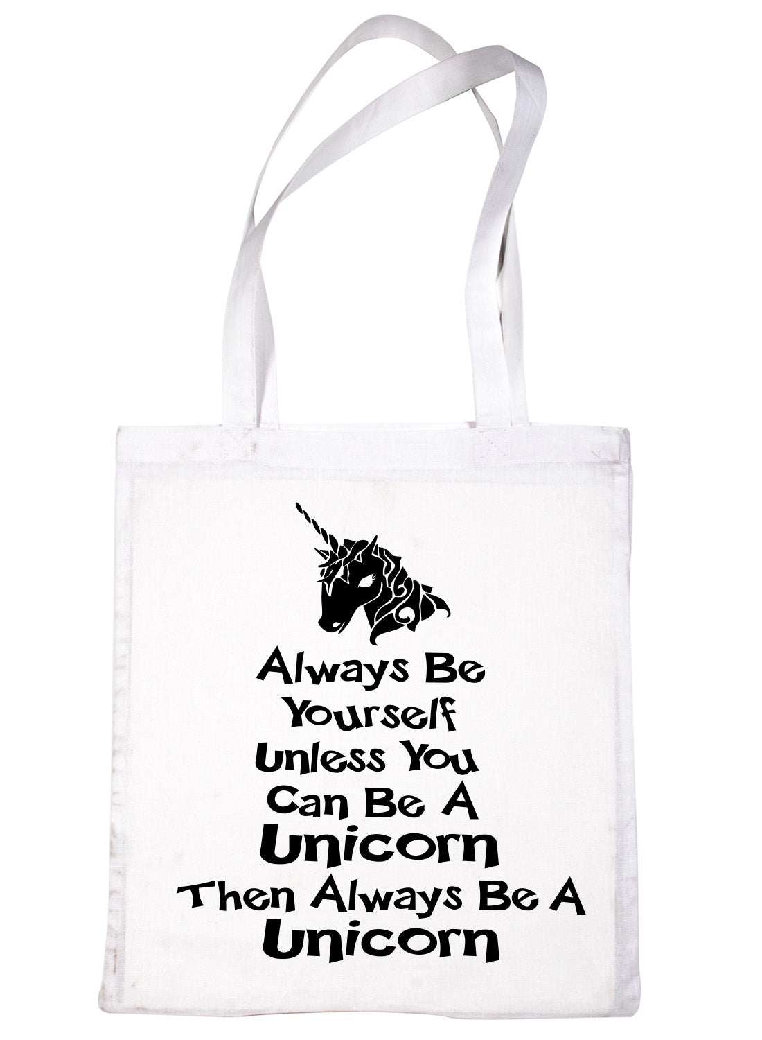 Unicorn Always Be Yourself Fantasy Shopping Tote Bag For Life