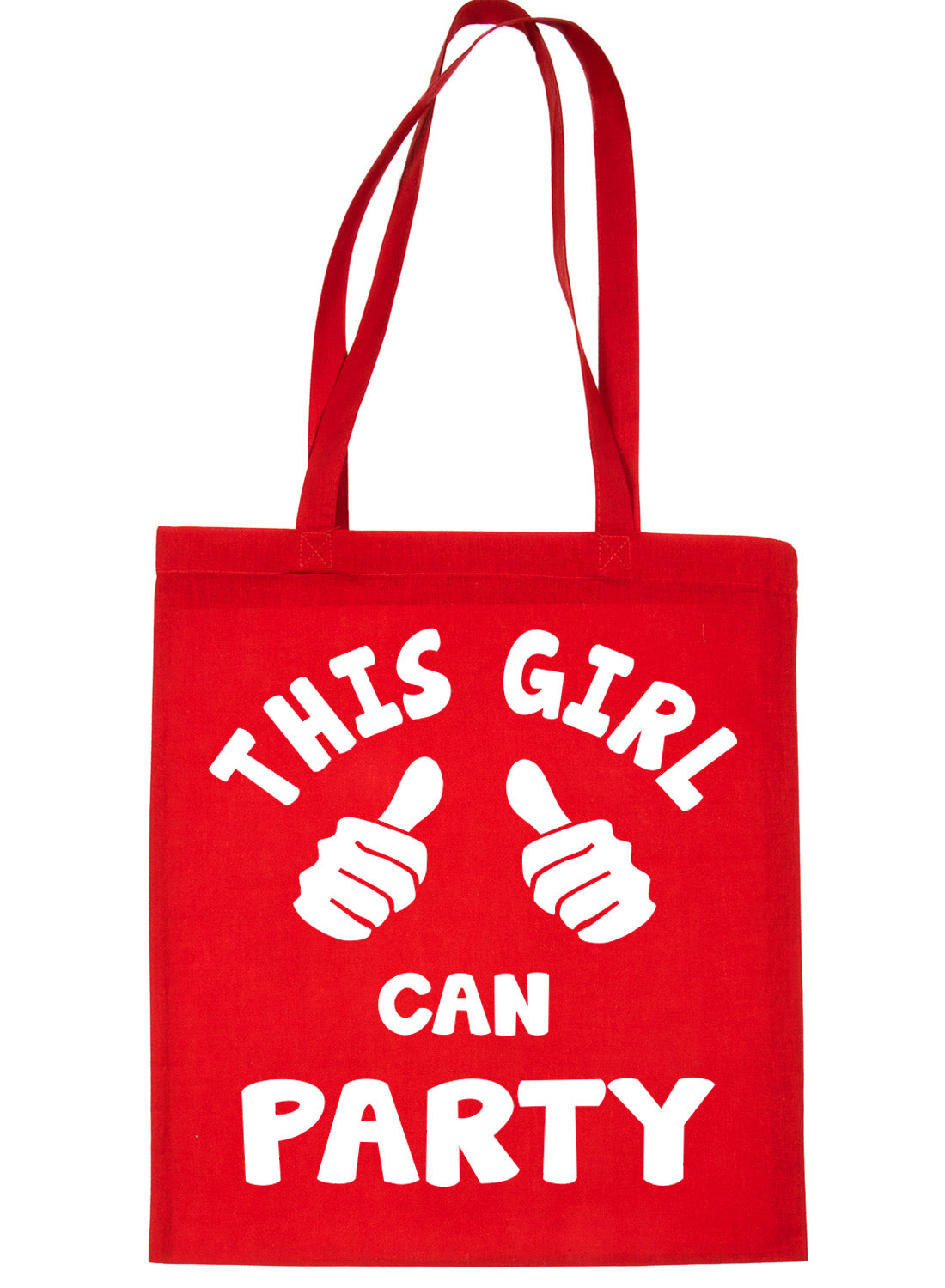 Girl in red tote bag online
