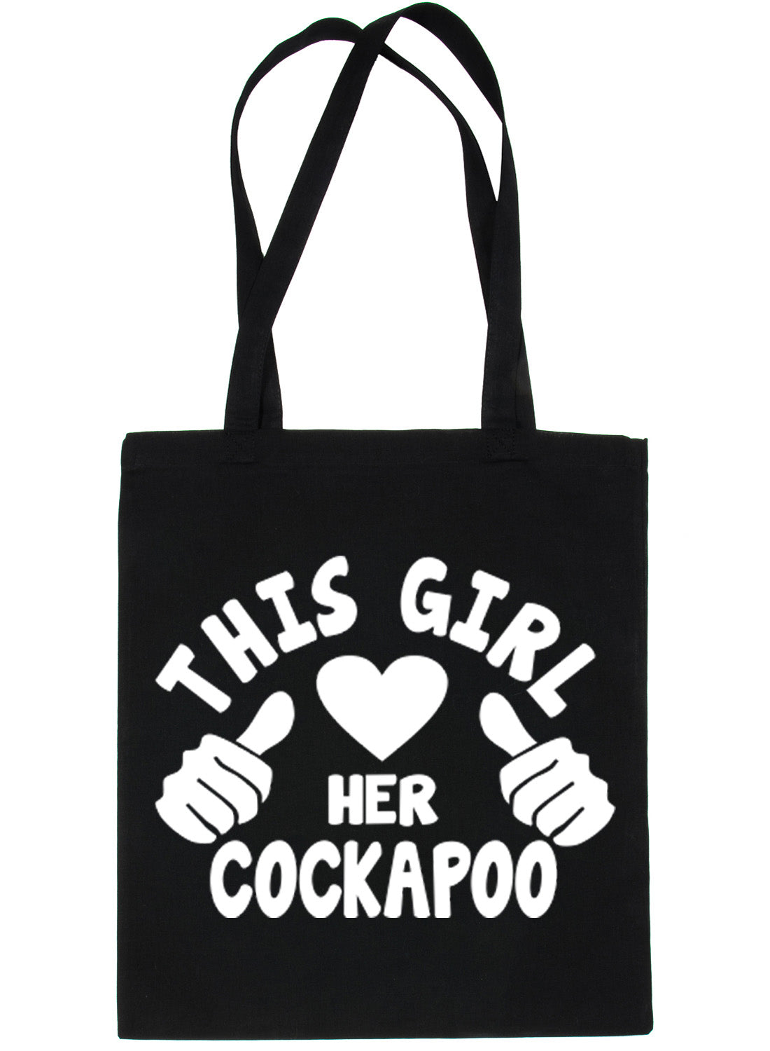This Girl Loves Her Cockapoo Dog Lover Shopping Tote Bag For Life
