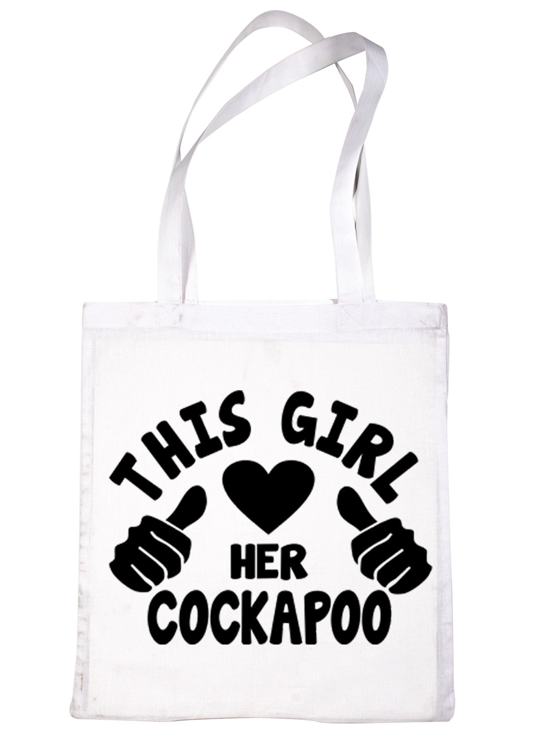 This Girl Loves Her Cockapoo Dog Lover Shopping Tote Bag For Life