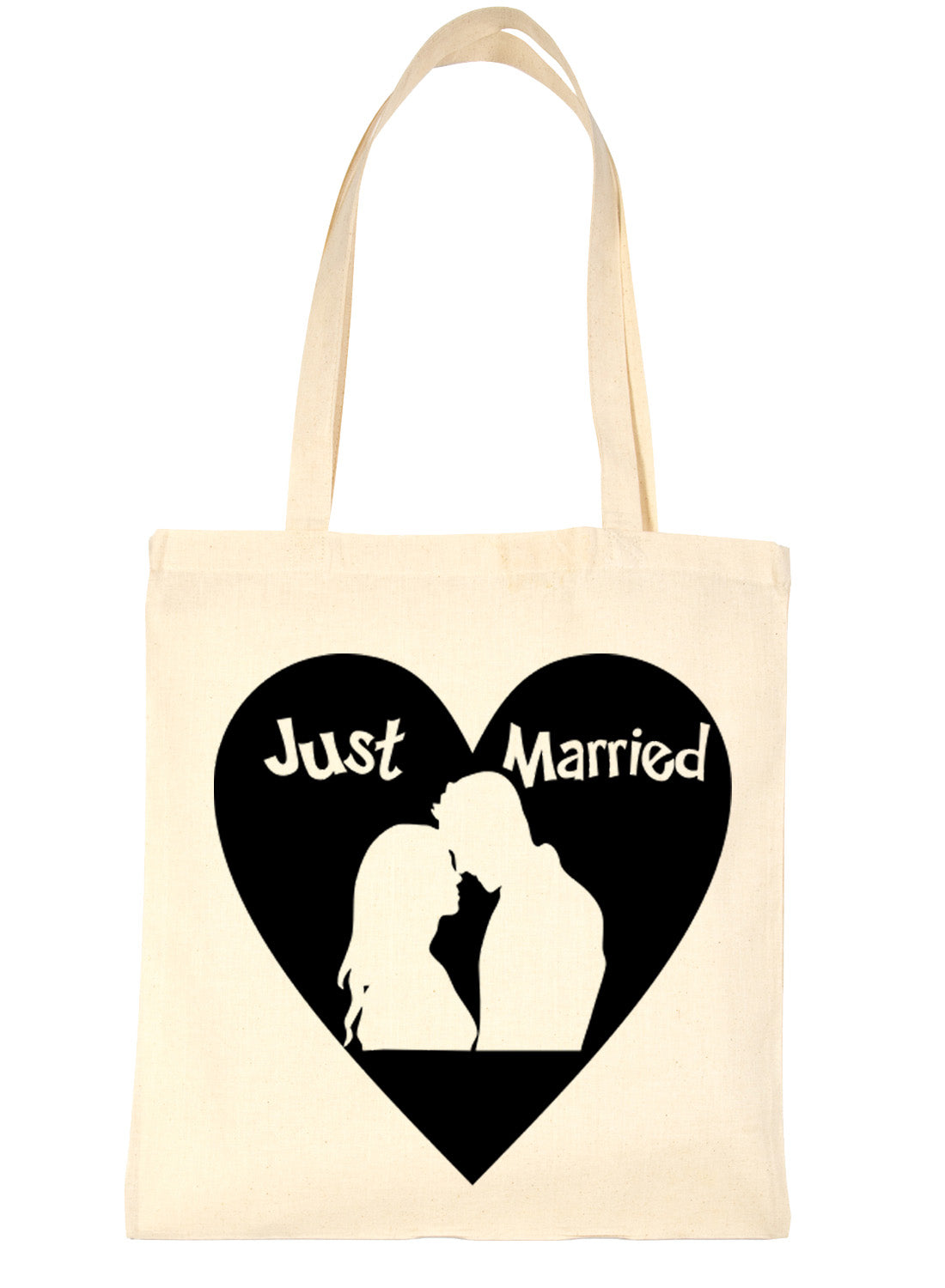 Just Married Hen Party Wedding Shopping Tote Bag For Life