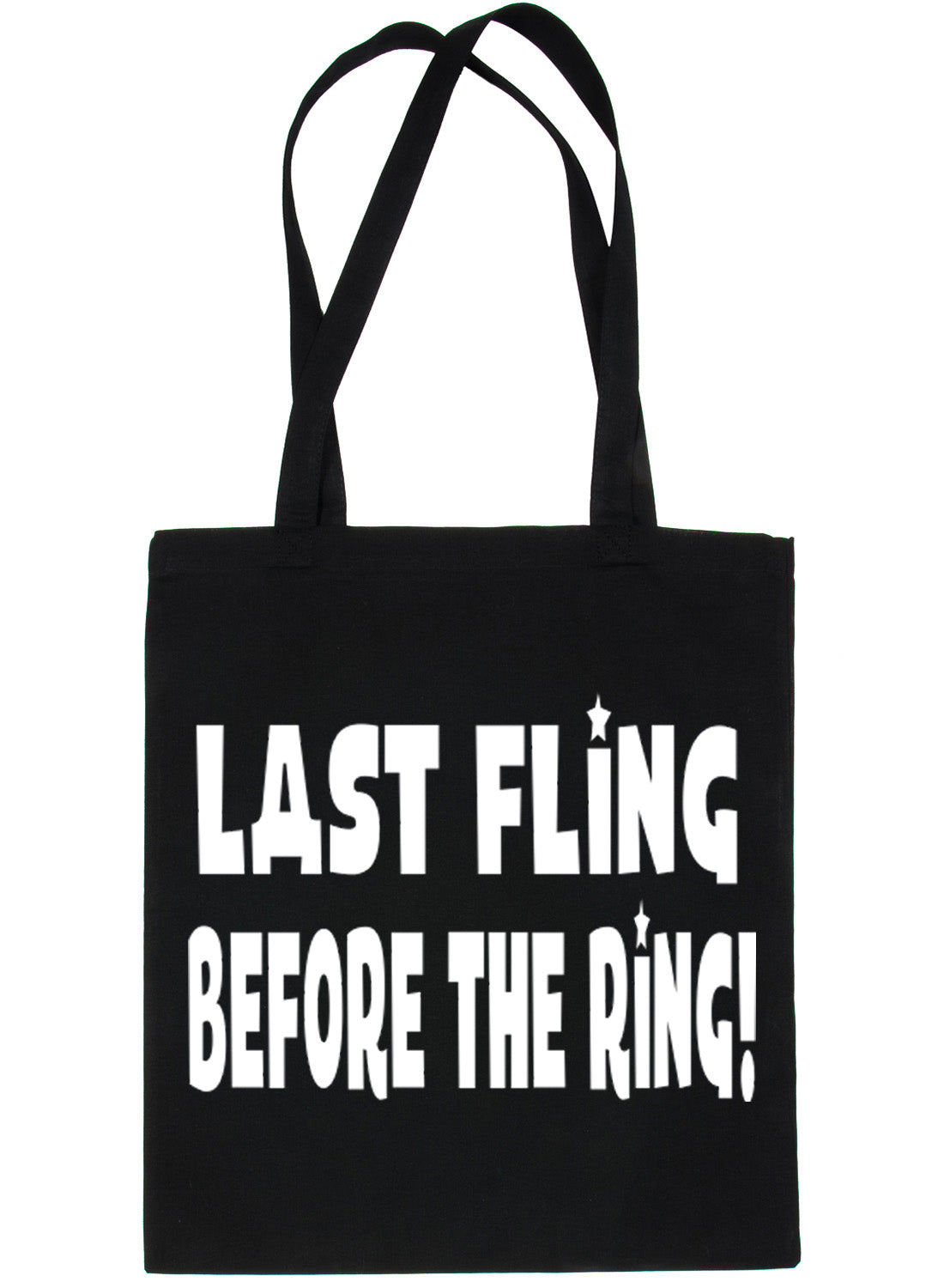 Last Fling Before The Ring Wedding Hen Party Shopping Tote Bag For Life