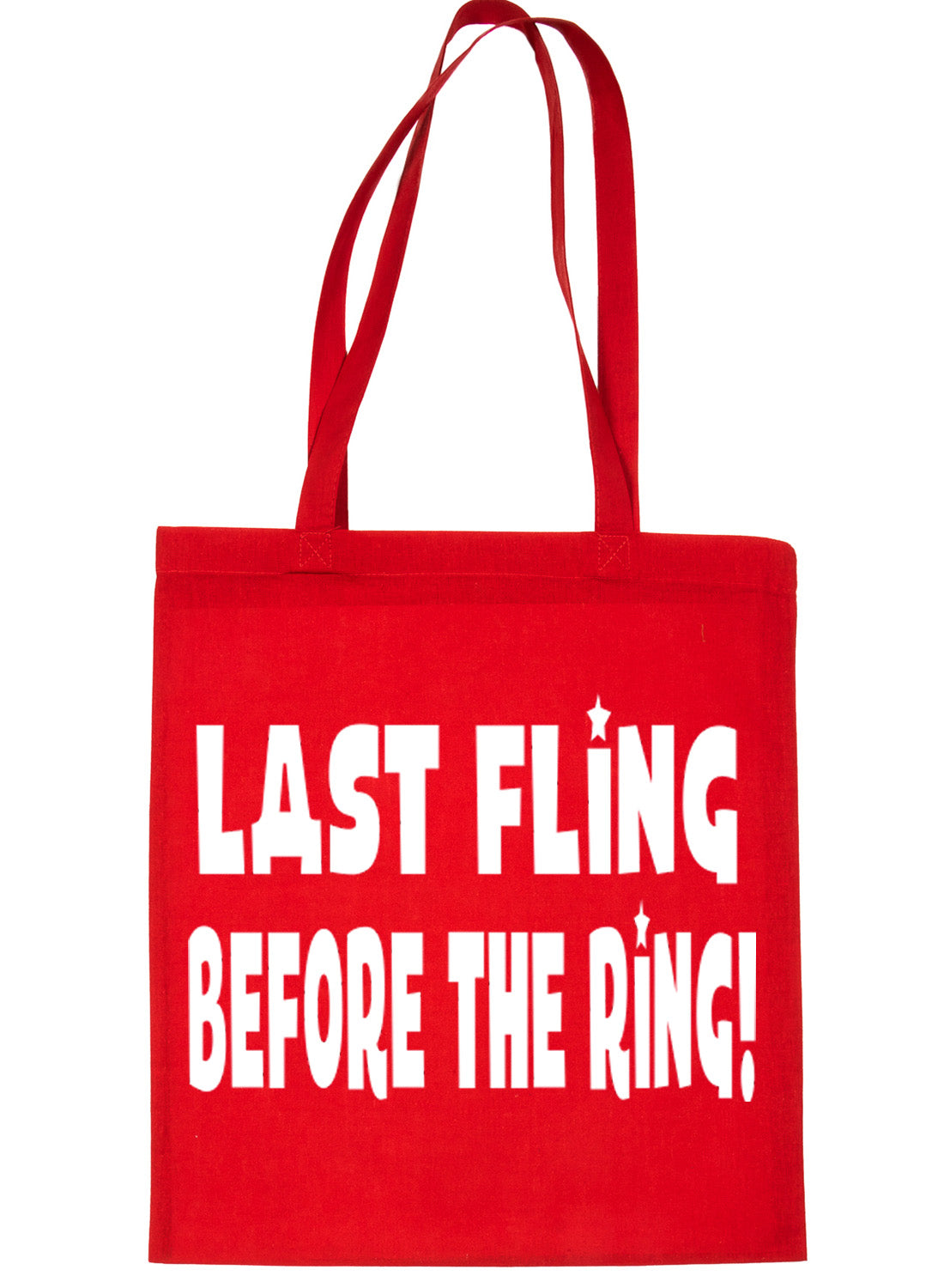Last Fling Before The Ring Wedding Hen Party Shopping Tote Bag For Life