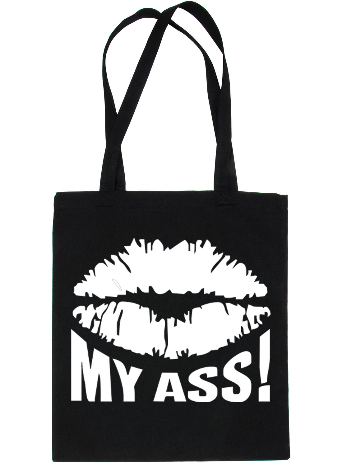 Kiss My Ass Funny Shopping Tote Bag For Life