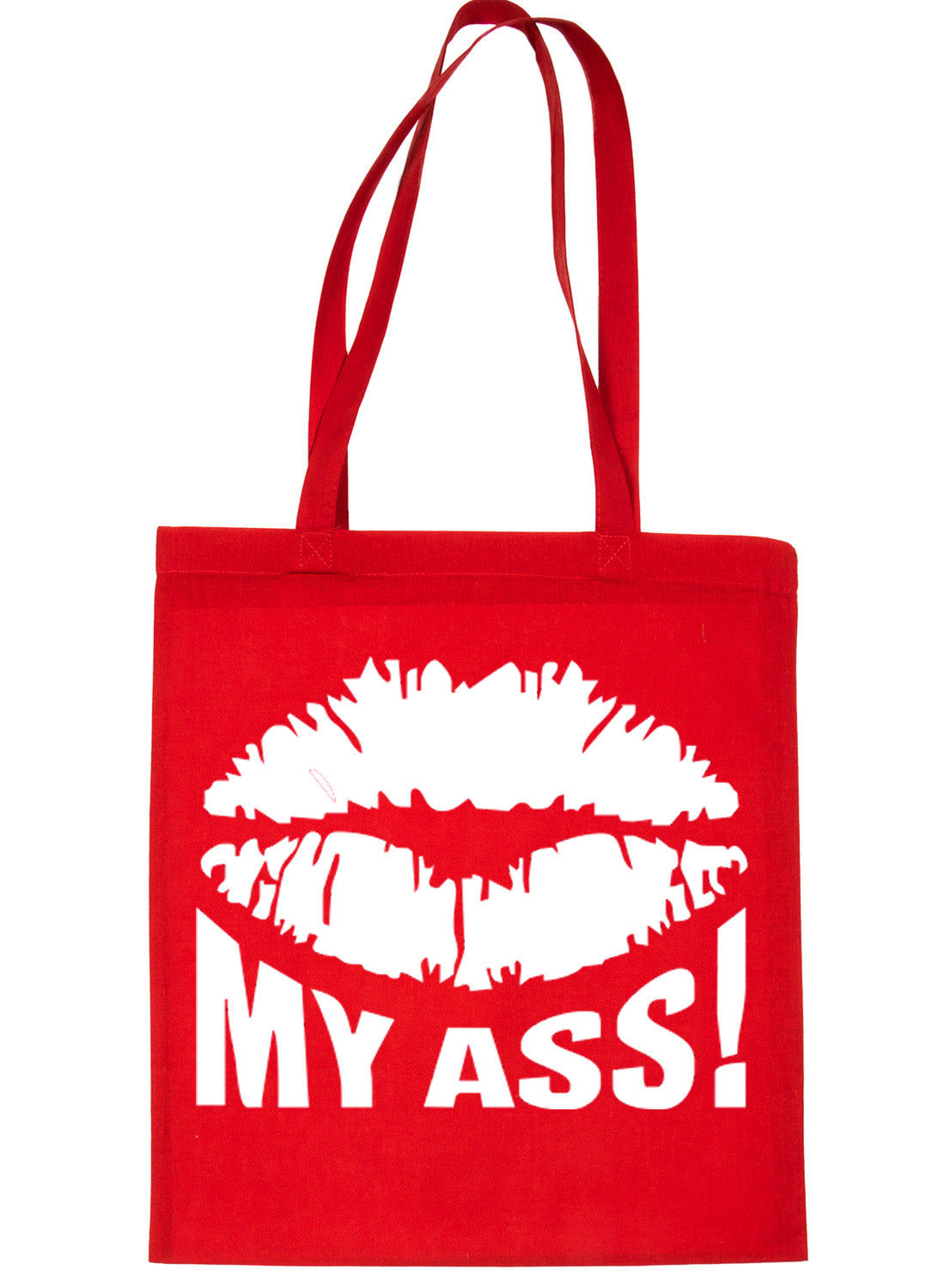 Kiss My Ass Funny Shopping Tote Bag For Life