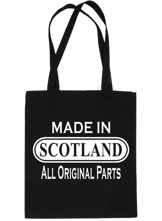 Made In Scotland Scottish Proud To Be Scot Funny Shopping Tote Bag For Life