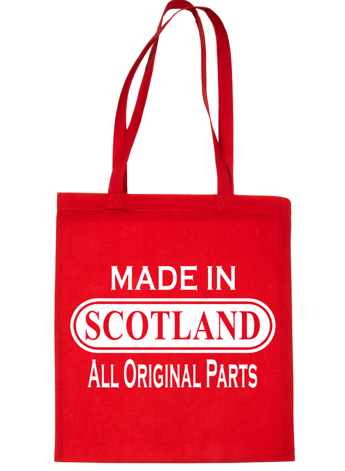 Made In Scotland Scottish Proud To Be Scot Funny Shopping Tote Bag For Life