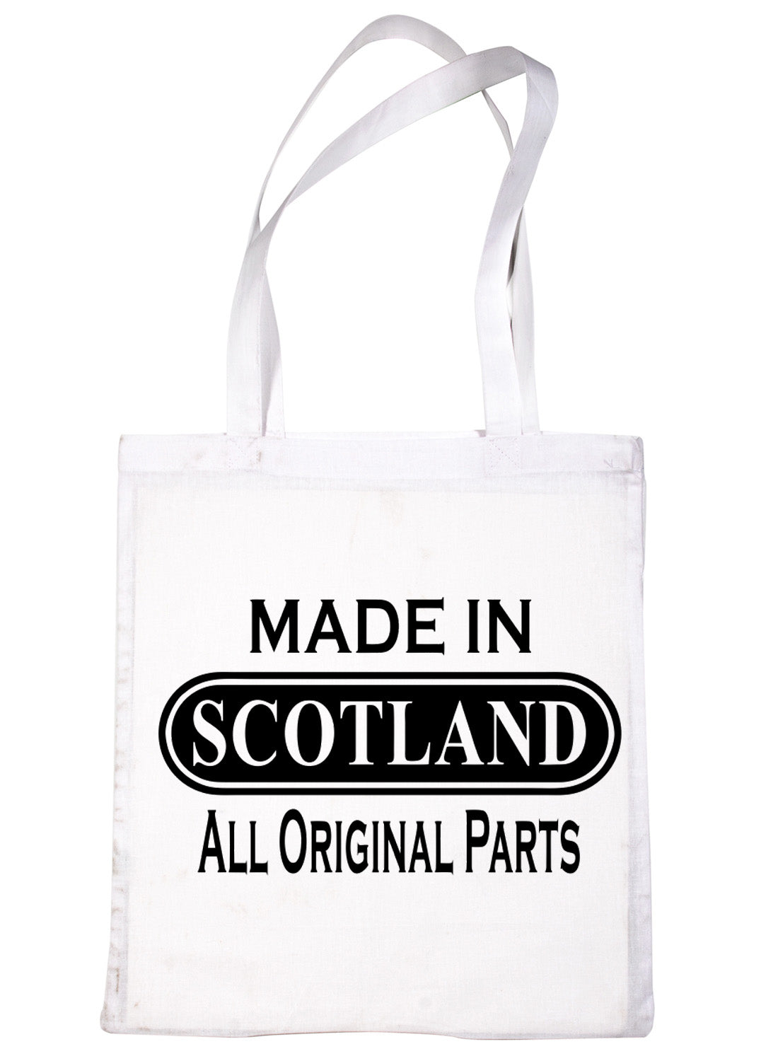 Made In Scotland Scottish Proud To Be Scot Funny Shopping Tote Bag For Life
