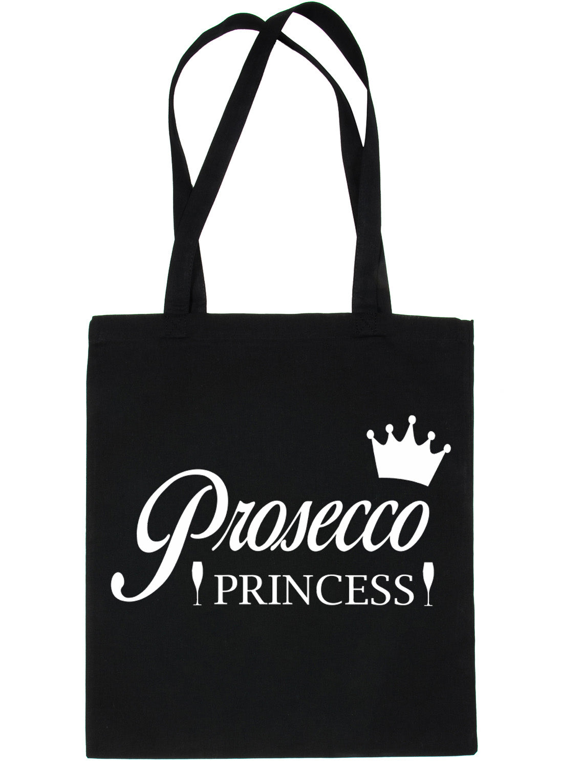 Prosecco Princess Hen Party Wedding Funny Shopping Tote Bag For Life