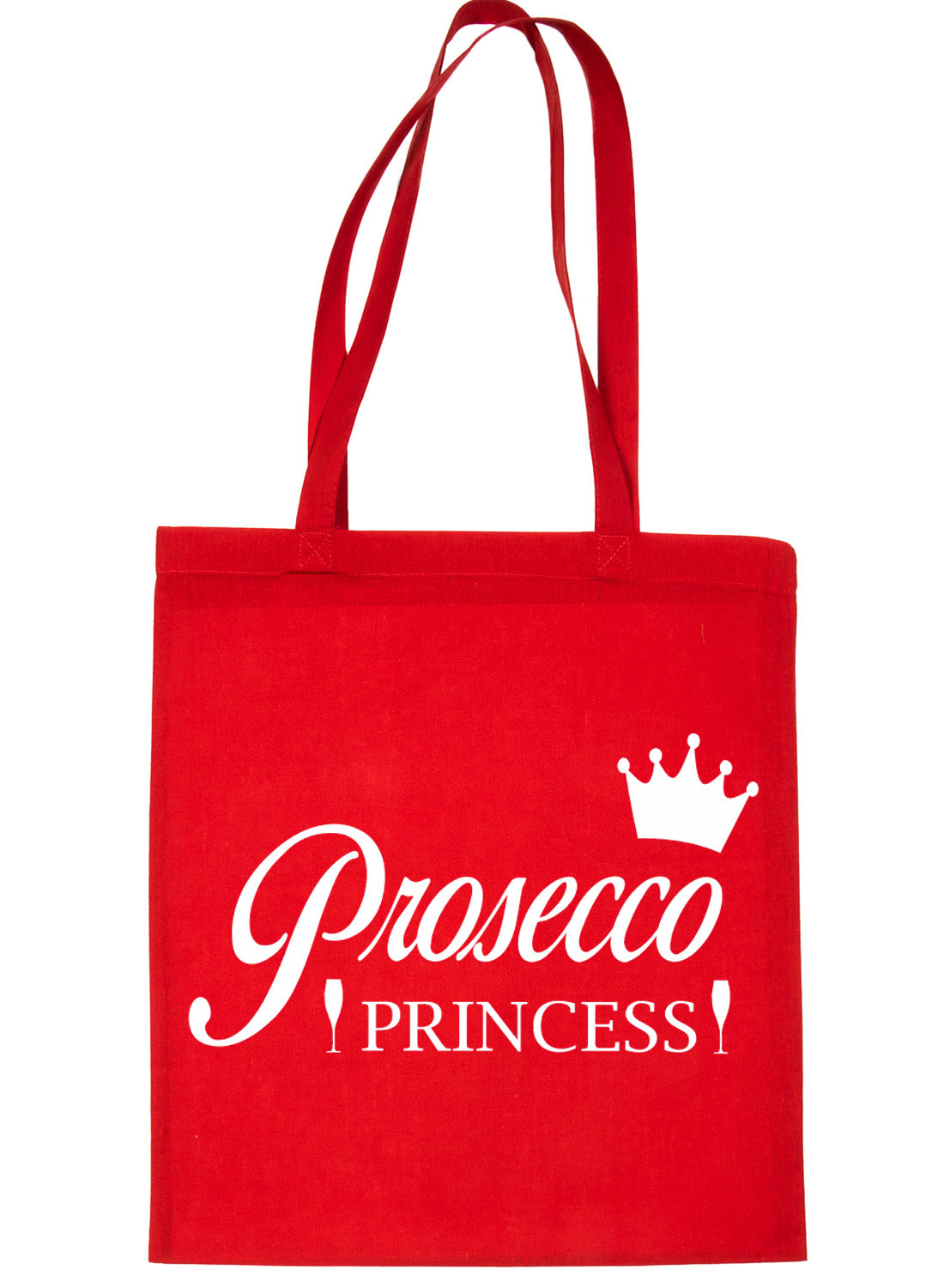 Prosecco Princess Hen Party Wedding Funny Shopping Tote Bag For Life