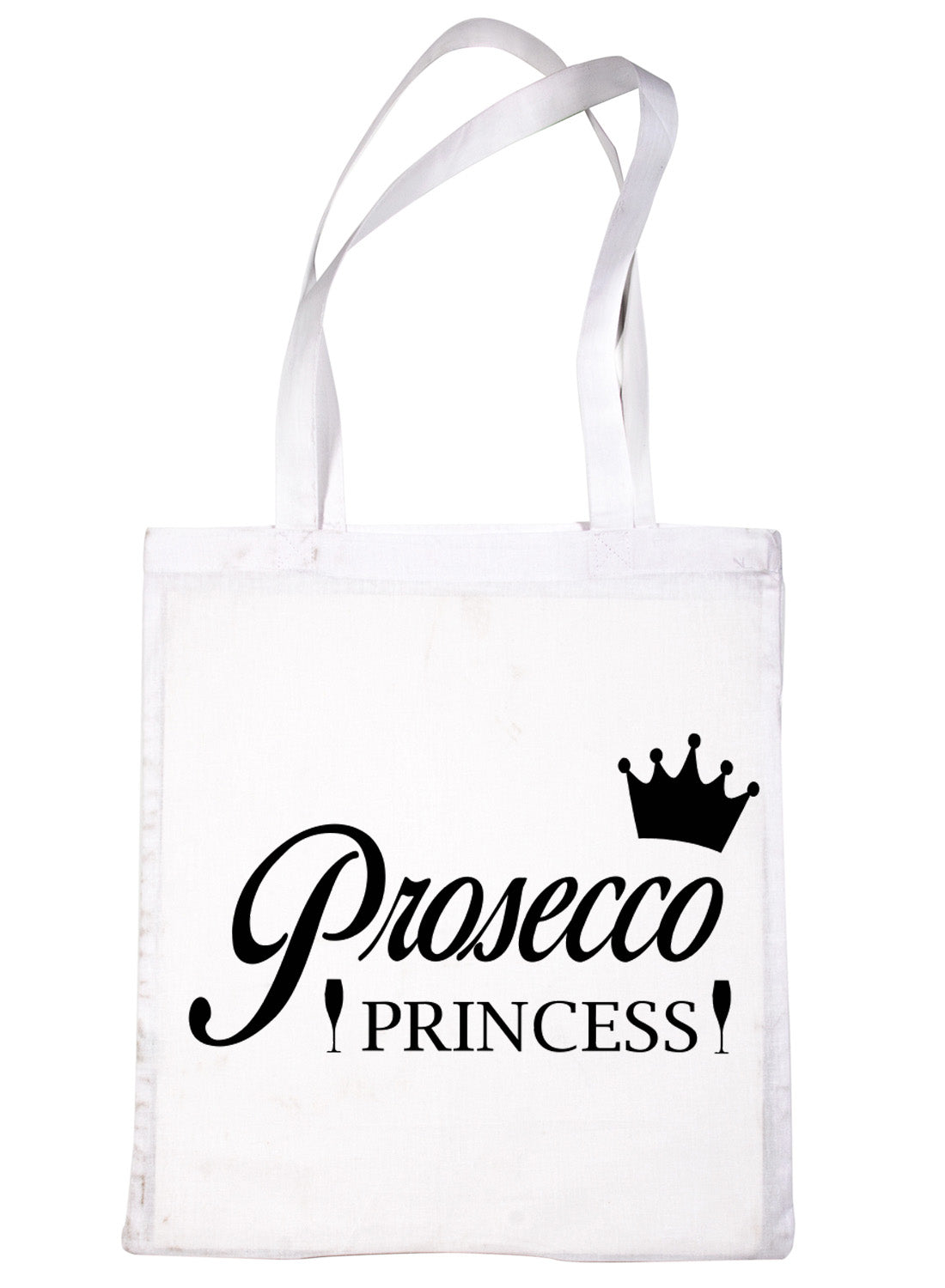 Prosecco Princess Hen Party Wedding Funny Shopping Tote Bag For Life