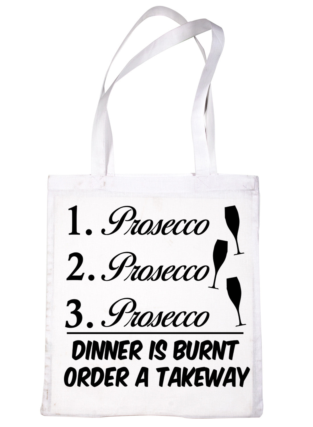 Prosecco Hen Party Wedding Gift Funny Shopping Tote Bag For Life