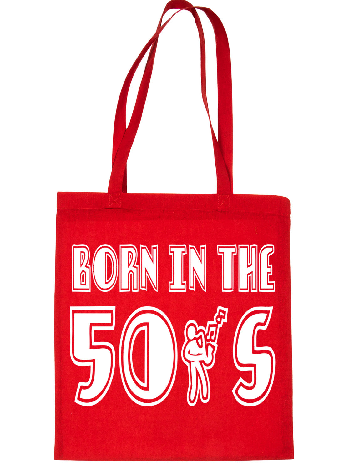 Born In The 50's Birthday Gift Funny Shopping Tote Bag For Life