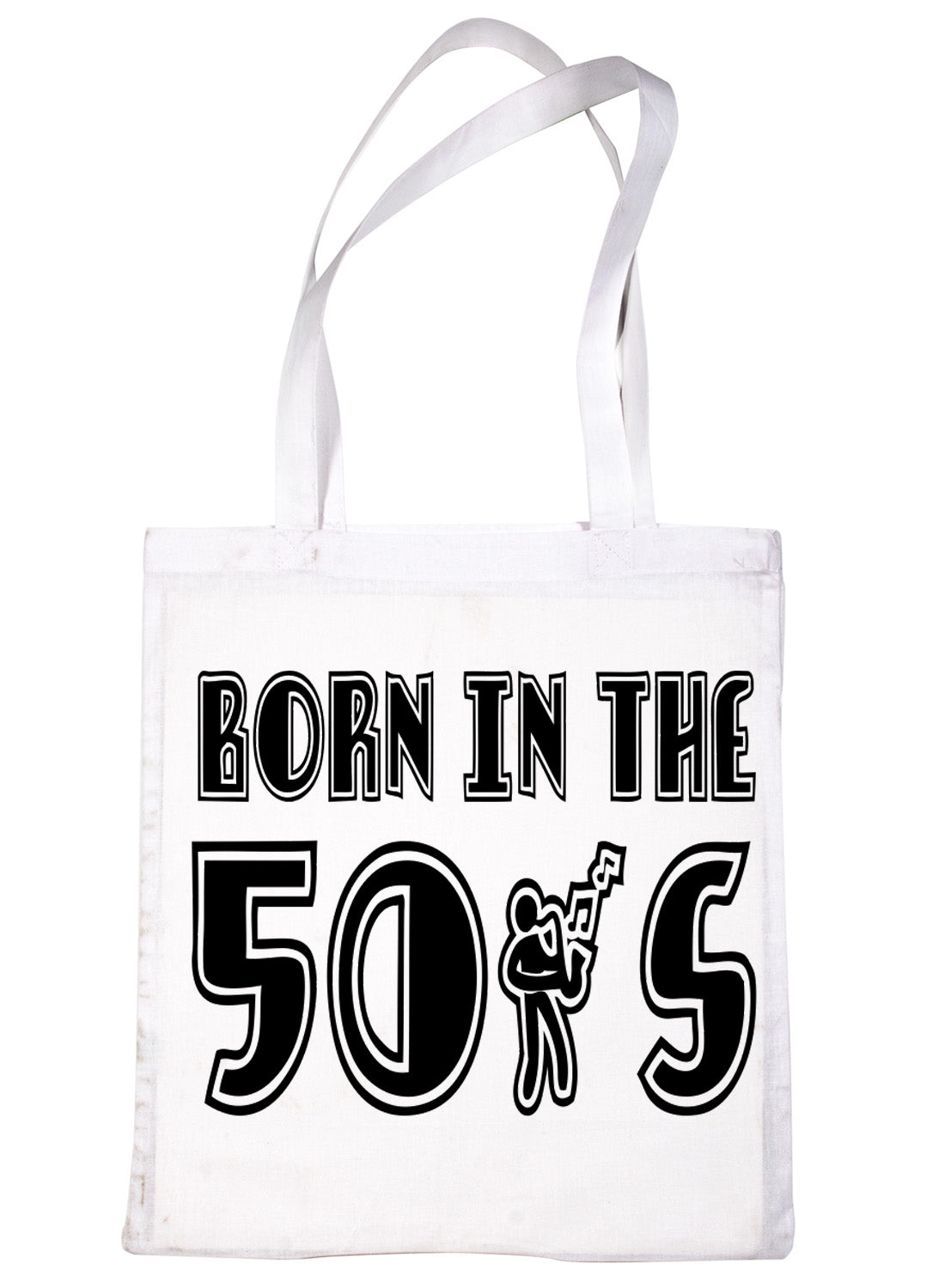 Born In The 50's Birthday Gift Funny Shopping Tote Bag For Life